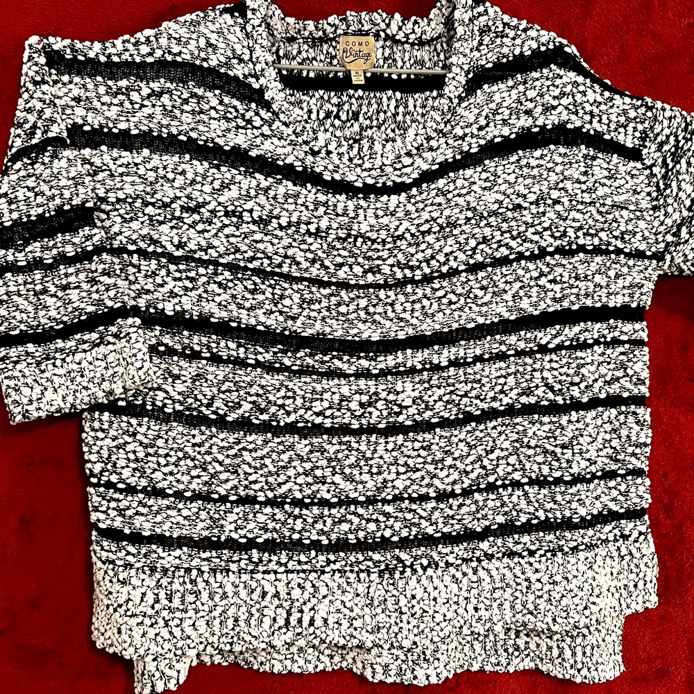 Black & White Sweater
